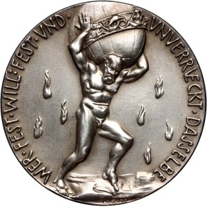 Germany, Medal from 1914, Mobilization of German troops, Goetz