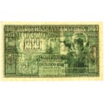 Banknoty niemieckich władz okupacyjnych, Darlehnskasse Ost, 1000 marek 4.04.1918, Kowno, seria A