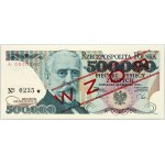 III RP, 500000 złotych 20.04.1990, WZÓR, No. 0235★, seria A