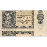 II RP, 1 złoty 1.10.1938, rozbiegówka