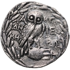 Grecja, Attyka, Ateny, tetradrachma 142-141 p.n.e., Nowy Styl