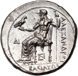 Grecja, Aleksander III Wielki 336-323 p.n.e., tetradrachma, nieokreślona mennica w Cylicji