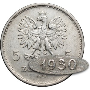 II RP, 5 złotych 1930, Warszawa, Nike