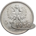 II RP, 5 złotych 1930, Warszawa, Nike