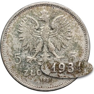 II RP, 5 złotych 1931, Warszawa, Nike