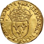 Henryk III Walezy, ecu d'or au soleil 1589 A, Paryż