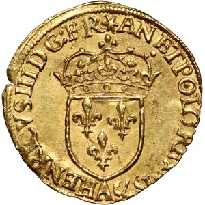 Henryk III Walezy, ecu d'or au soleil 1575 A, Paryż