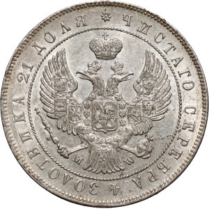 Zabór rosyjski, Mikołaj I, rubel 1844 MW, Warszawa
