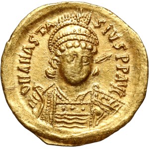 Byzantium, Anastasius 491-518, Solidus, Constantinople