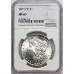 United States of America, Dollar 1883 CC, Carson City, Morgan