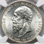 Niemcy, Schaumburg-Lippe, Jerzy II, 3 marki pośmiertne 1911 A, Berlin