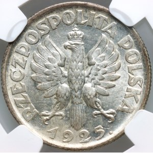 II RP, 1 złoty 1925, Londyn, Żniwiarka