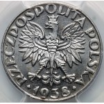 Generalne Gubernatorstwo, 50 groszy 1938, Warszawa, żelazo