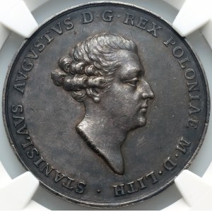 Stanisław August Poniatowski, medal koronacyjny z 1764 roku