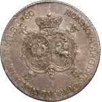 Kurlandia, Piotr Biron, talar 1780, Mitawa