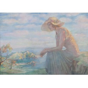 Eugeniusz Urbański-Nieczuja, Rozmyślając nad brzegiem morza