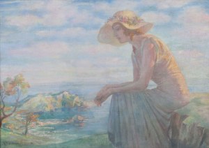 Eugeniusz Urbański-Nieczuja, Rozmyślając nad brzegiem morza