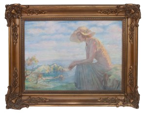 Eugeniusz Urbański-Nieczuja, Rozmyślając nad brzegiem morza