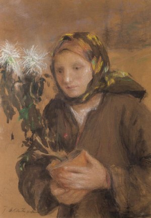 Teodor Axentowicz, Hucułka