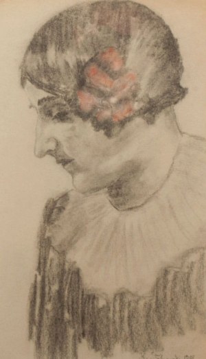 Kazimierz Stabrowski, Portret żony, 1907 r.