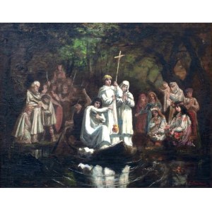 Ludomir Szpadkowski, Kupala Night, 1884.