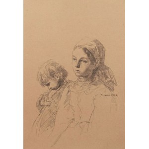 Józef Chełmoński, Matka, 1903.