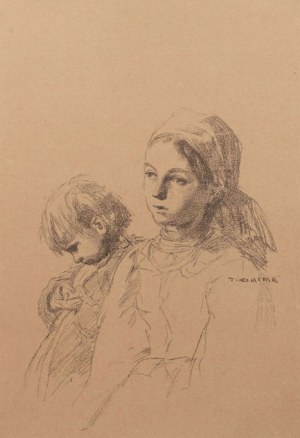 Józef Chełmoński, Matka, 1903 r.