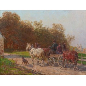 Fritz van der Venne, Going to town