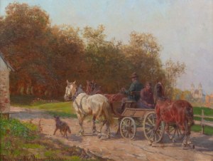 Fritz van der Venne, Wyjazd do miasta