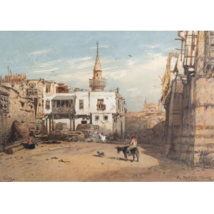 Eduard Hildebrandt, Suez, 1864.