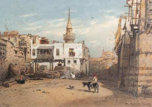 Eduard Hildebrandt, Suez, 1864 r.