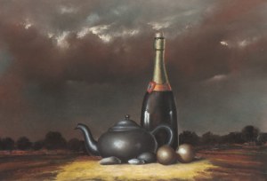 Borys Michalik, Martwa natura z pejzażem