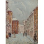 Wacław Farjaszewski, Stare Miasto w Warszawie zimą