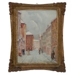 Wacław Farjaszewski, Stare Miasto w Warszawie zimą
