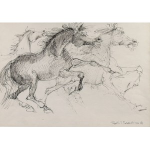 Tadeusz Piotrowski, Horses, 1983.