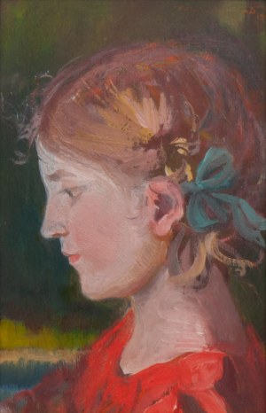 Wacław Chodkowski, Portret dziewczynki, 1920 r.