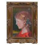 Waclaw Chodkowski, Ritratto di ragazza, 1920.