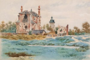 Stanisław Sawiczewski, Kościół w Rokitnie, 1915 r.
