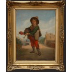 Enrico Gaeta, Boy with turkey, circa 1870.