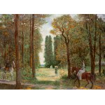 Tadeusz Barwecki - Szewczyk, Scena w parku