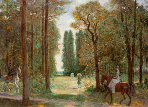 Tadeusz Barwecki - Szewczyk, Scena w parku