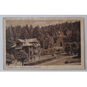 Iwonicz (Zdrój). Chapelle d'entreprise et hôtel « Mały Orzeł ».