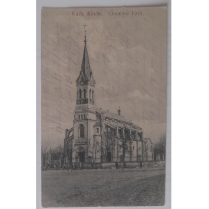 Grajewo.Kath.Kirche 1915.(kościół katolicki)