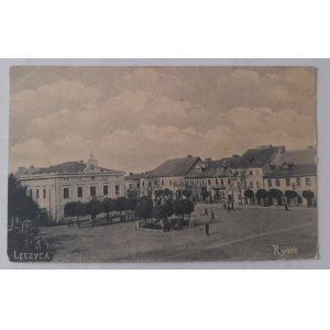 Łęczyca. Marktplatz