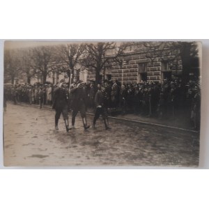 Jarosław. The May 3 parade on Grunwaldzka Street, 1932.