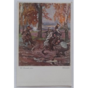 W.Kossak.Utarczka