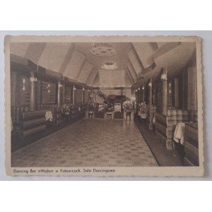 Katowice. Bar-discothèque « Wojko ». Salle de danse.