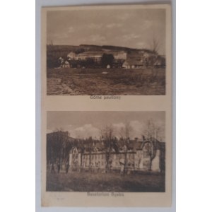 Bystra. La station thermale et les pavillons supérieurs.