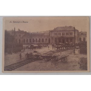 Kaunas. Gare ferroviaire.
