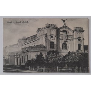 Stryj.Gmach Sokoła.